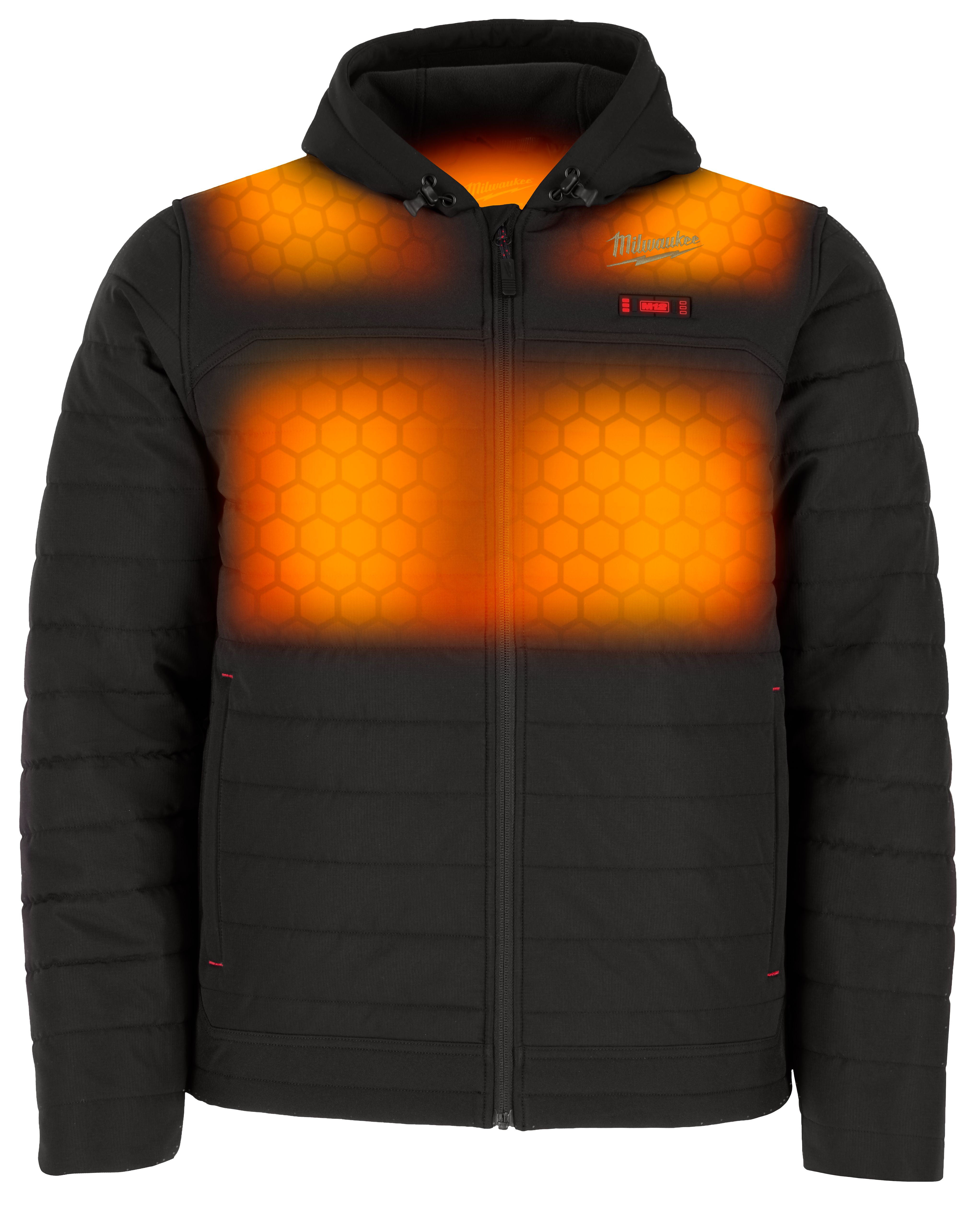 M12 HEATED AXIS JACKET BLACK MEDIUM - M102B-21M