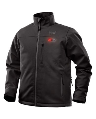 MANTEAU CHAUFFANT NOIR 12V 3X-LARGE - 204B-213X