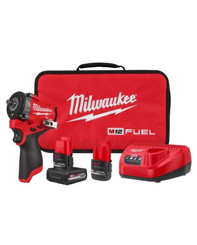 CLÉ À CHOC 3/8" M12 FUEL KIT 2 BATTERIES - 2562-22