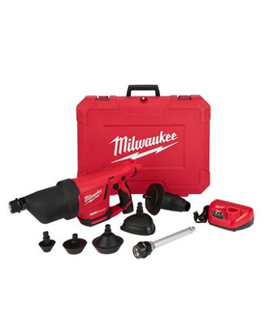 PISTOLET DE DRAINAGE À AIR M12 AIRSNAKE - 2572B-21