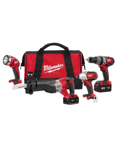 ENSEMBLE 4 OUTILS 18V LITHIUM