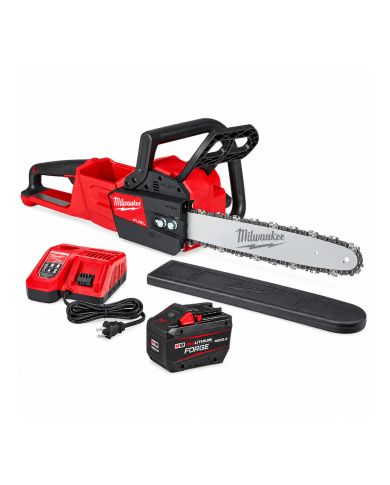 16" FUEL CHAINSAW, 18V, 1 BATTERY 12 Ah
