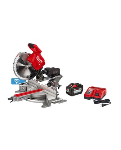 SCIE À ONGLET 12" AVEC PILE,CHARGEUR     - 2739-21HD