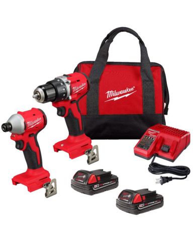 ENSEMBLE 2 OUTILS 18V 2AH                - 3692-22CT