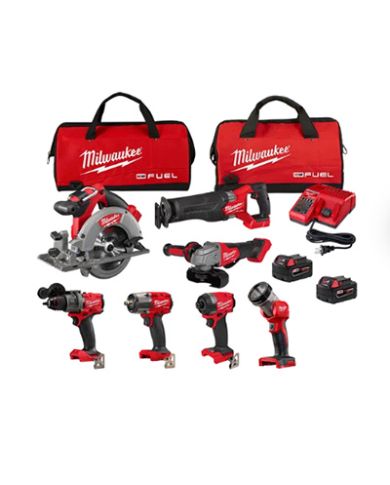 ENSEMBLE 7 OUTILS 18V FUEL, SANS BALAI   - 3697-27