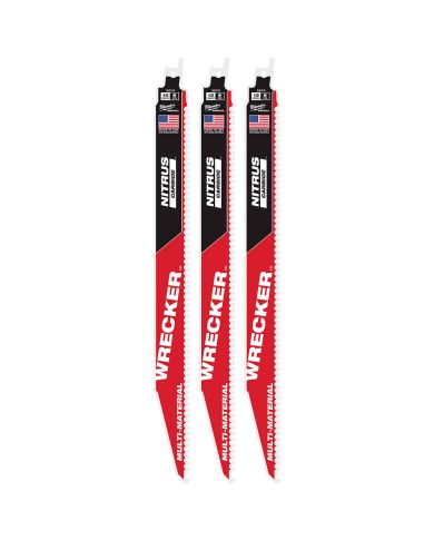 LAME DE SCIE ALT 12" CARBURE NITRUS PQT3 - 48-00-5373
