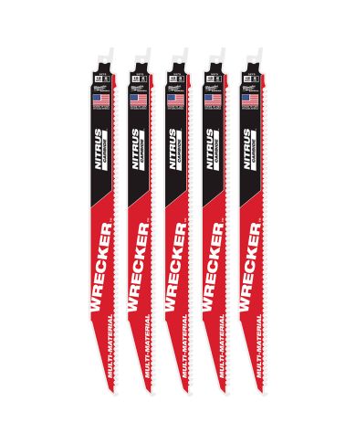 LAME DE SCIE ALT CARBURE 12"x6DPP, PQT:5 - 48-00-5573