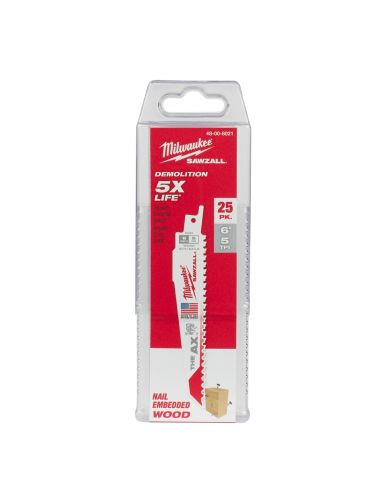 LAME DE SCIE ALT. BOIS 6"x5DPP, PQT:25   - 48-00-8021