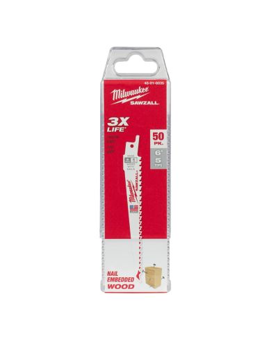 LAME DE SCIE ALT. BOIS 6"x6DPP, PQT:50   - 48-01-6035