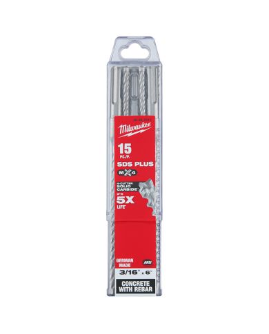 FORET SDS PLUS 3/16" X 6" BTE 15         - 48-20-7911