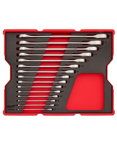 ENSEMBLE DE 15 CLÉS ROCHET SAE 15 MCX    - 48-22-0157