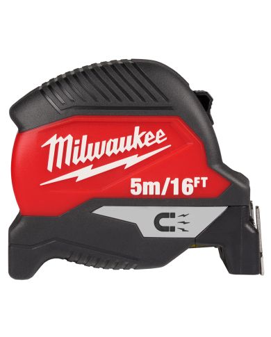 RUBAN À MESURER 5M/16' MAGNÉTIQUE MILWAU - 48-22-1017M