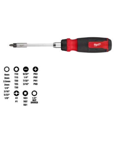27 IN 1 RATCHETING MULTI-BIT SCERWDRIVER - 48-22-2904