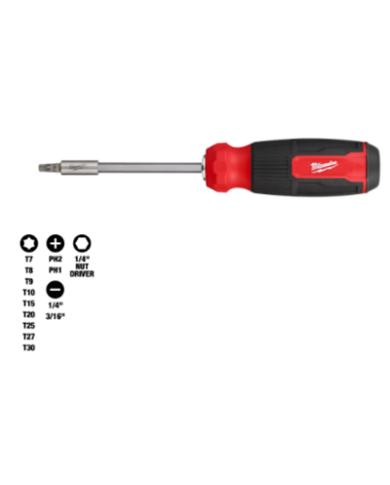 TOURNEVIS 14 EN 1 EMBOUTS TORX           - 48-22-2907