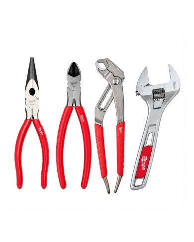 4-PC PLIER SET MILWAUKEE