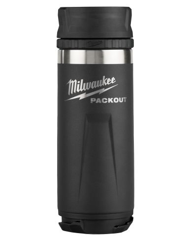 BOUTEILLE 18OZ ISOLÉE COUV. SIP NOIRE    - 48-22-8395B