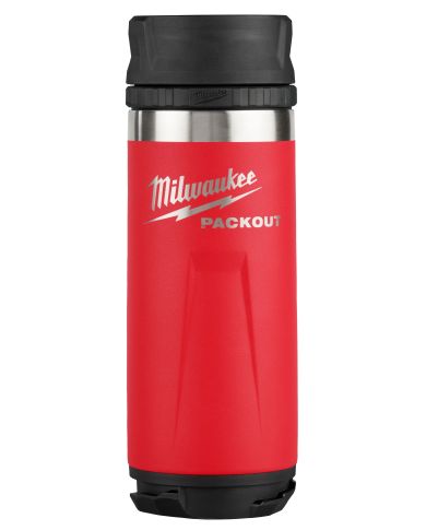 BOUTEILLE 18OZ ISOLÉE COUV. SIP ROUGE    - 48-22-8395R