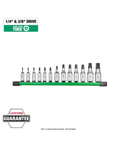 ENS EMBOUTS TORX AVEC TROU 13 MCX        - 48-22-9535