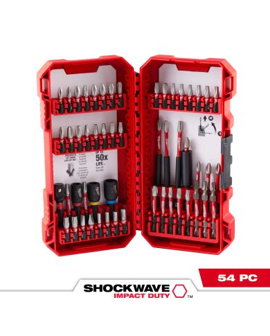 ENSEMBLE D'EMBOUTS SHOCKWAVE PQT:54 - 48-32-4010