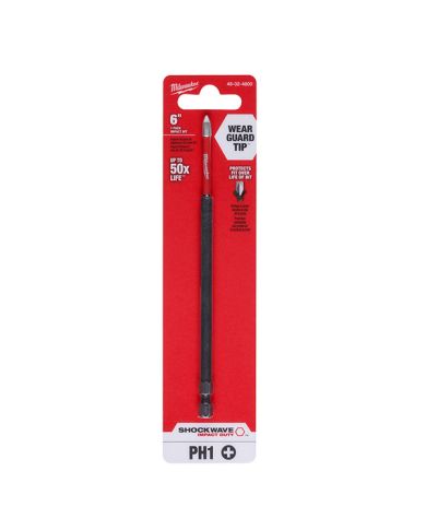 EMBOUT A VISSER PHILLIPS #1 X 6"         - 48-32-4800
