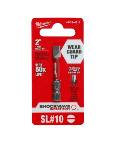 EMBOUT PLAT 1/4" X 2"                    - 48-32-4918