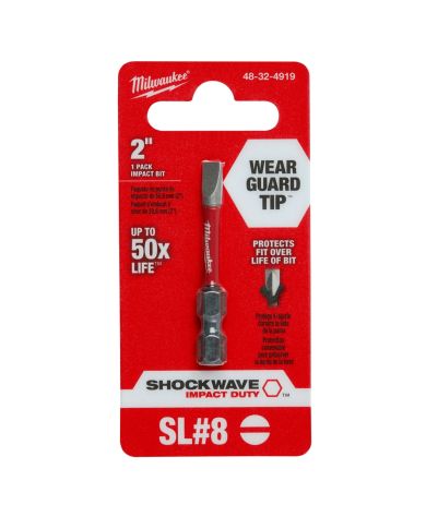 EMBOUT PLAT 3/16" X 2"                   - 48-32-4919