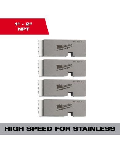 ENS. PEIGNE HSS POUR STAINLESS NPT 1"-2" - 48-36-1206