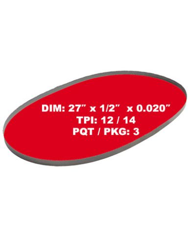 LAME DE SCIE RUBAN 27" 12/14TPI PQT3 M12 - 48-39-0711