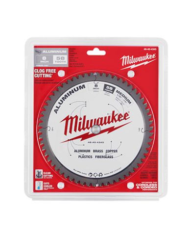LAME DE SCIE ALUMINIUM 8" 58D, 5/8" - 48-40-4345