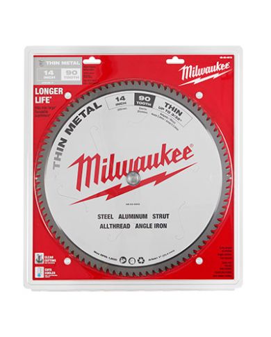 LAME AU CARBURE DE 14" 90 DENTS A METAL - 48-40-4510