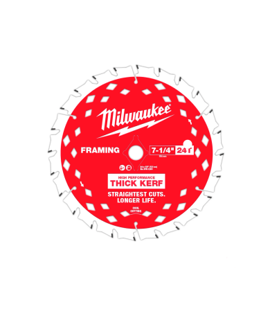LAME DE SCIE 7-1/4" X 24 DENTS ÉPAISSE   - 48-41-0740
