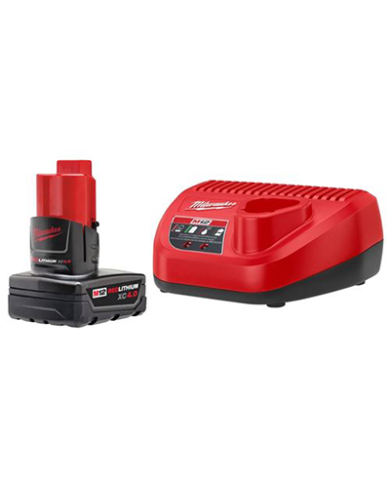 ENS PILE M12 4.0 A/H & CHARGEUR - 48-59-2440
