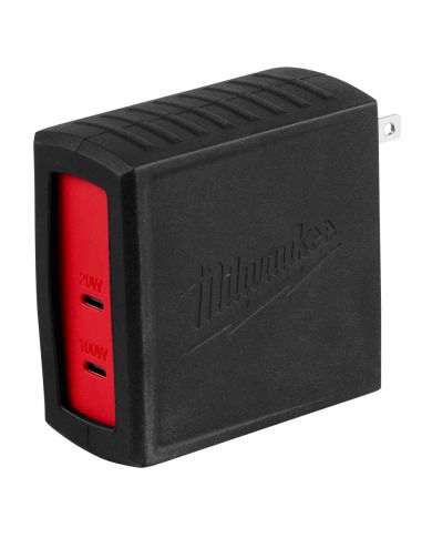 ADAPTATEUR MURAL USB-C 2 PORTS 120W - 48-59-2847
