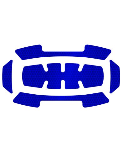 ENS 5 AUTOCOLLANTS BLEU POUR CASQUE      - 48-73-4605