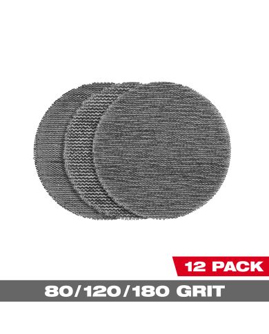 PAPIER SABLÉ 3" GRAIN 80,120,180 12 MCX  - 48-80-6405