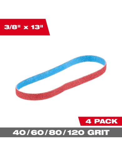 BANDES DE SABLAGE 3/8" X 13” GR-MIXTE 4/ - 48-80-7000