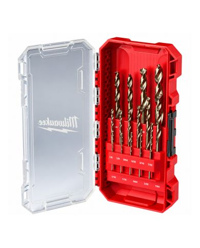 TITANIUM COATED DRILL BITS SET 15 PC