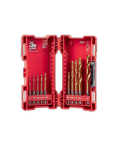 FORETS À MÉTAL , TIGE HEX 1/4" 10 MCX    - 48-89-4633