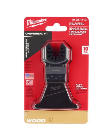 LAME OSCILLANTE 2-1/2" POUR BOIS 10MCX   - 49-25-1119