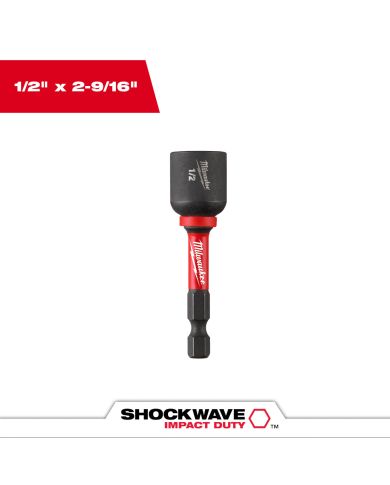 TOURNE-ECROU MAGNETIQUE 1/2X2-9/16 MILW  - 49-66-4537