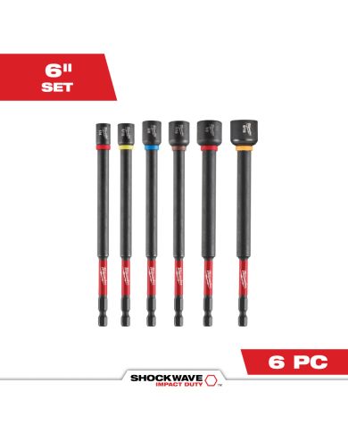 ENS TOURNE-ÉCROUS 6" MAGNÉTIQUE 6 MCX    - 49-66-4567