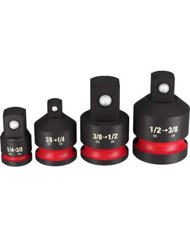 ENS ADAPTATEURS 1/4"-3/8"-1/2" A DOUILLE - 49-66-6742
