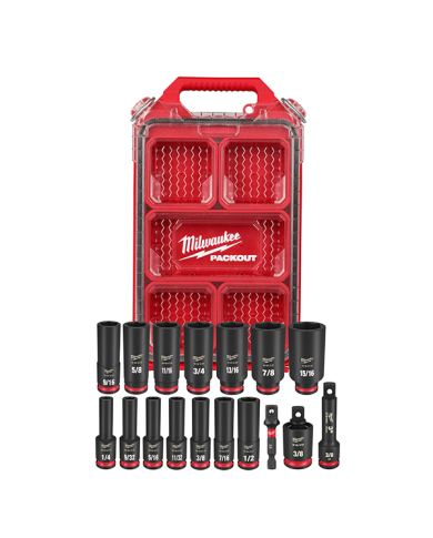ENS DOUILLES IMPACT 3/8"SAE PACKOUT 17PC - 49-66-6800