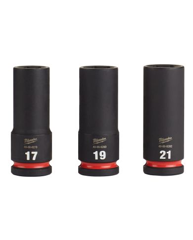 ENS 3 DOUILLES IMPACT PROF 1/2"DR METR.  - 49-66-7025