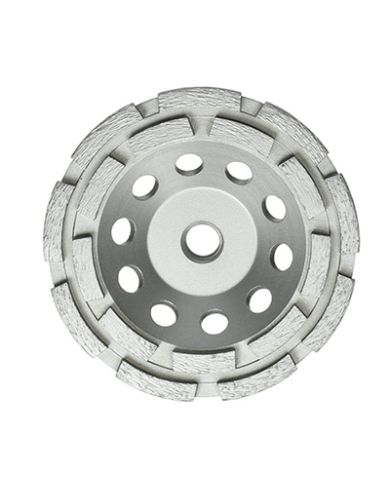 MEULE DOUBLE DIAMANTÉE 7" X 5/8          - 49-93-7770