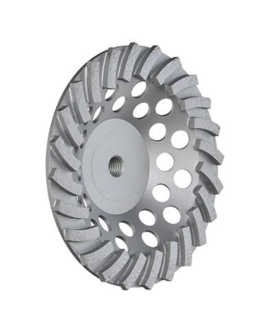 MEULE BOISSEAU DIAMANTÉE 7" X 5/8-11     - 49-93-7795