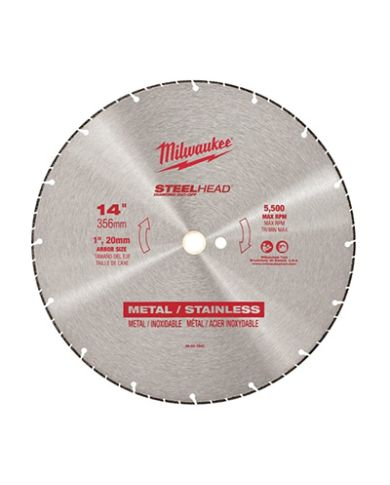 MEULE AU DIAMANT POUR ACIER 14" MILWLAUK - 49-93-7840
