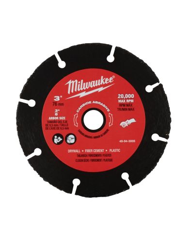 LAME 3" ABRASIVE AU CARBURE