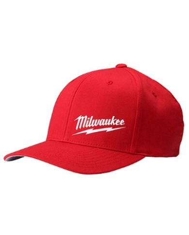 CASQUETTE MILWAUKEE ROUGE LARGE XL       - 504R-LXL