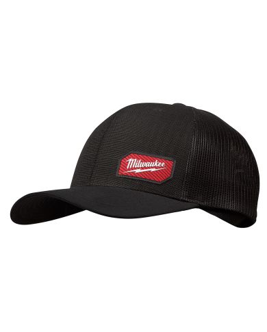 CASQUETTE STYLE CAMIONNEUR NOIR          - 505B
